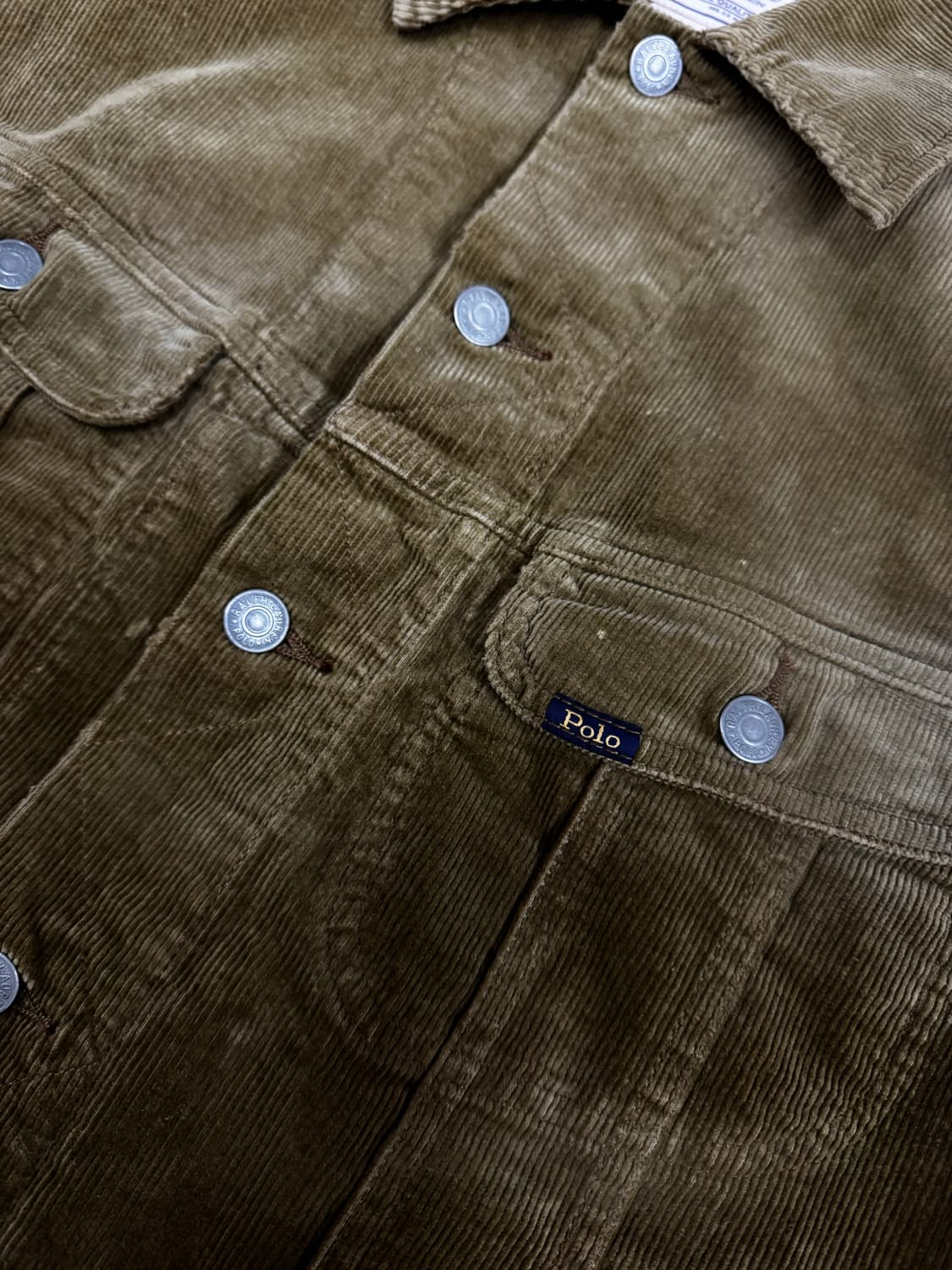 폴로 랄프로렌 코듀로이 트러커 자켓 L 상품이미지5