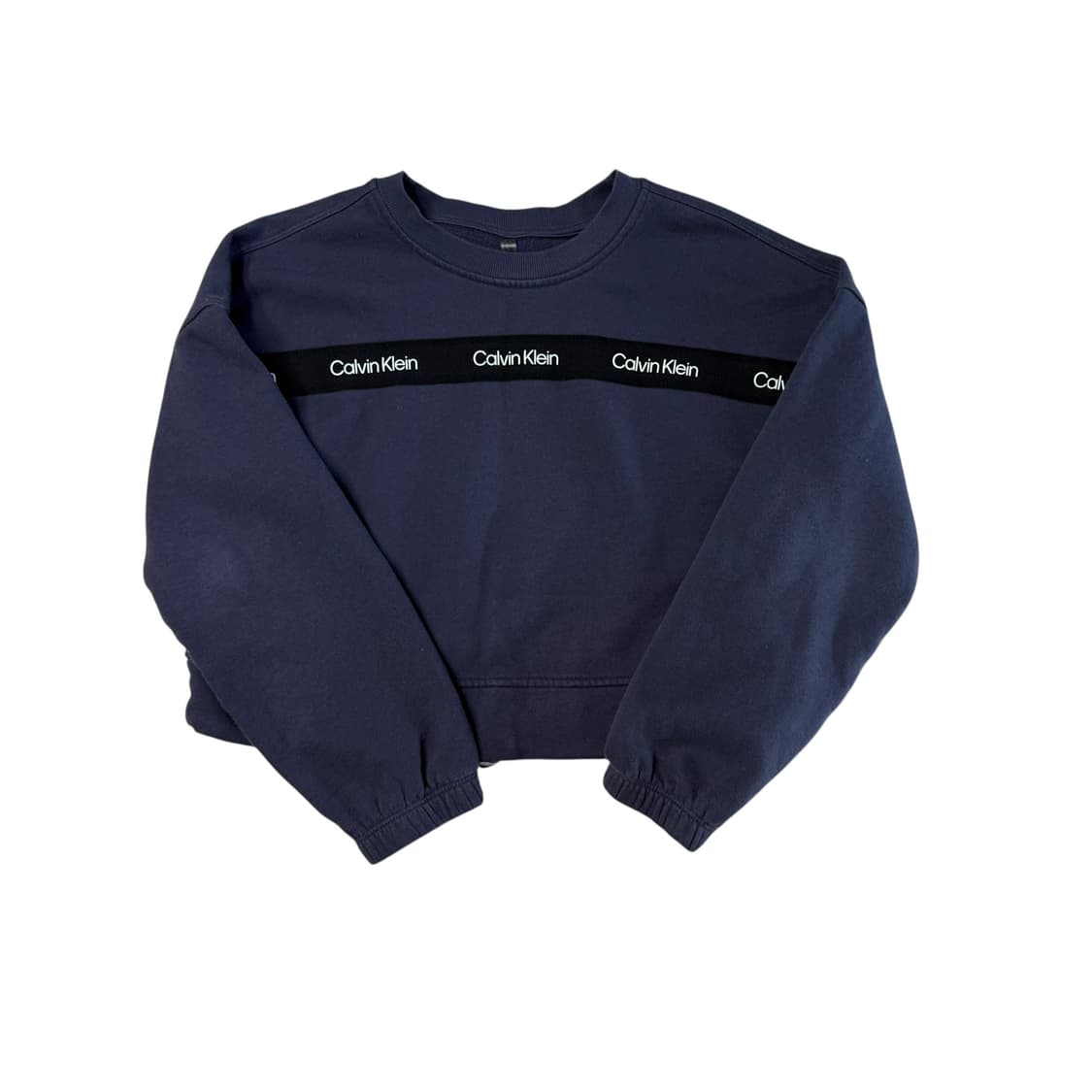 켈빈클라인 크롭 맨투맨 상품이미지1