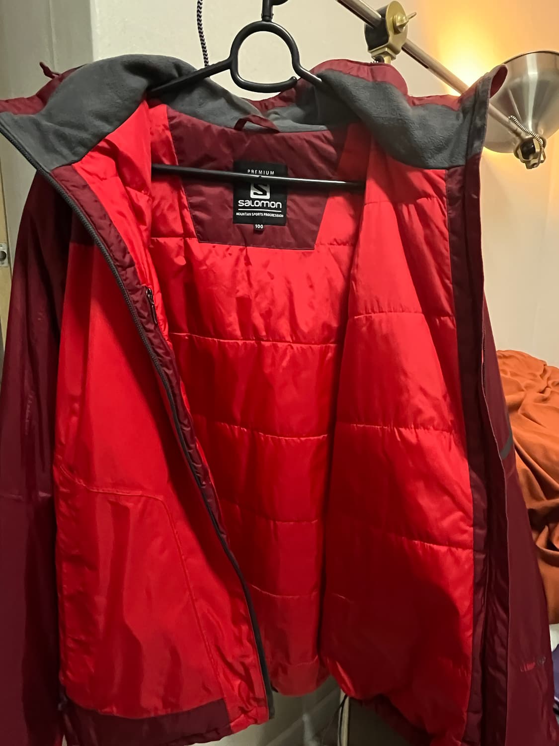 살로몬(Salomon) 더미 하이브리드 바람막이 자켓 - 100(L) / 상품이미지8