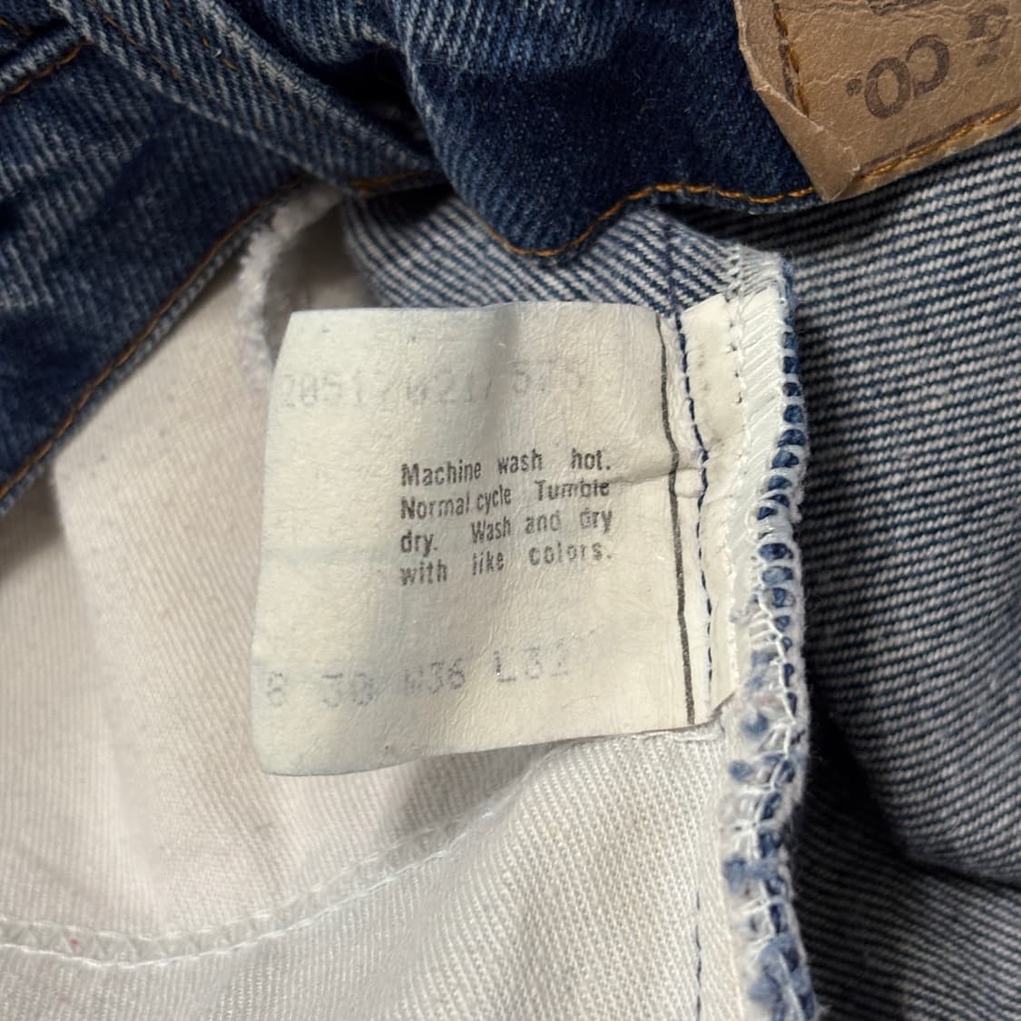 80s 빈티지 리바이스 517 허리43cm 상품이미지8