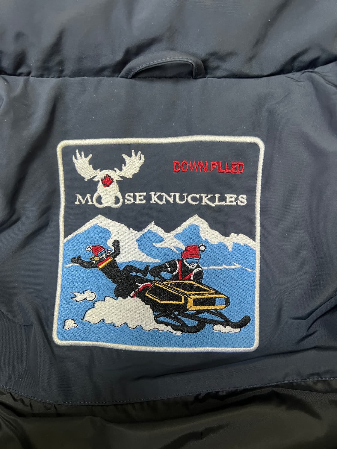 정품 무스너클 미드랭스 네이비s 상품이미지2