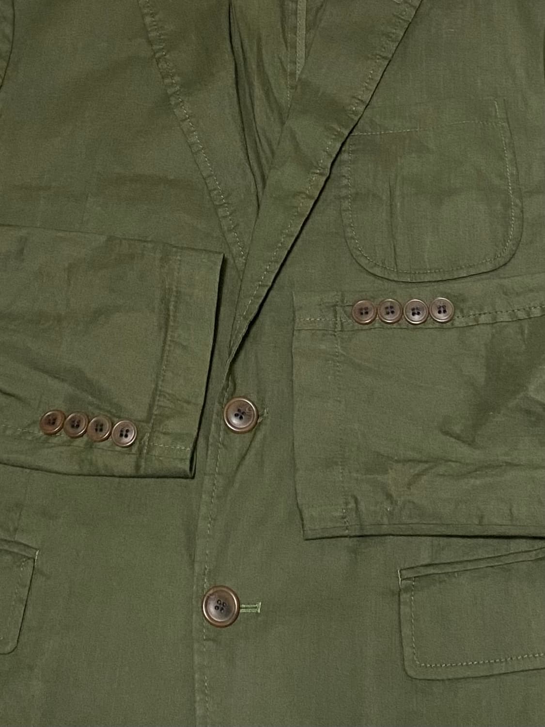 카키 마이 블레이져 자켓 95 사이즈 상품이미지3