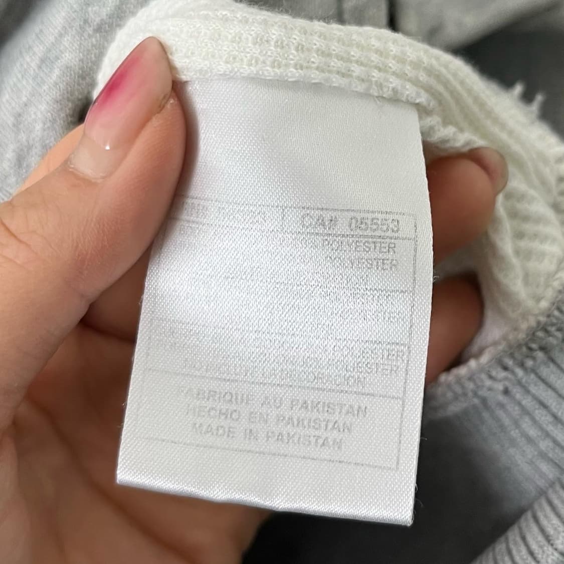 나이키 그레이 빅로고 후드 집업 상품이미지8