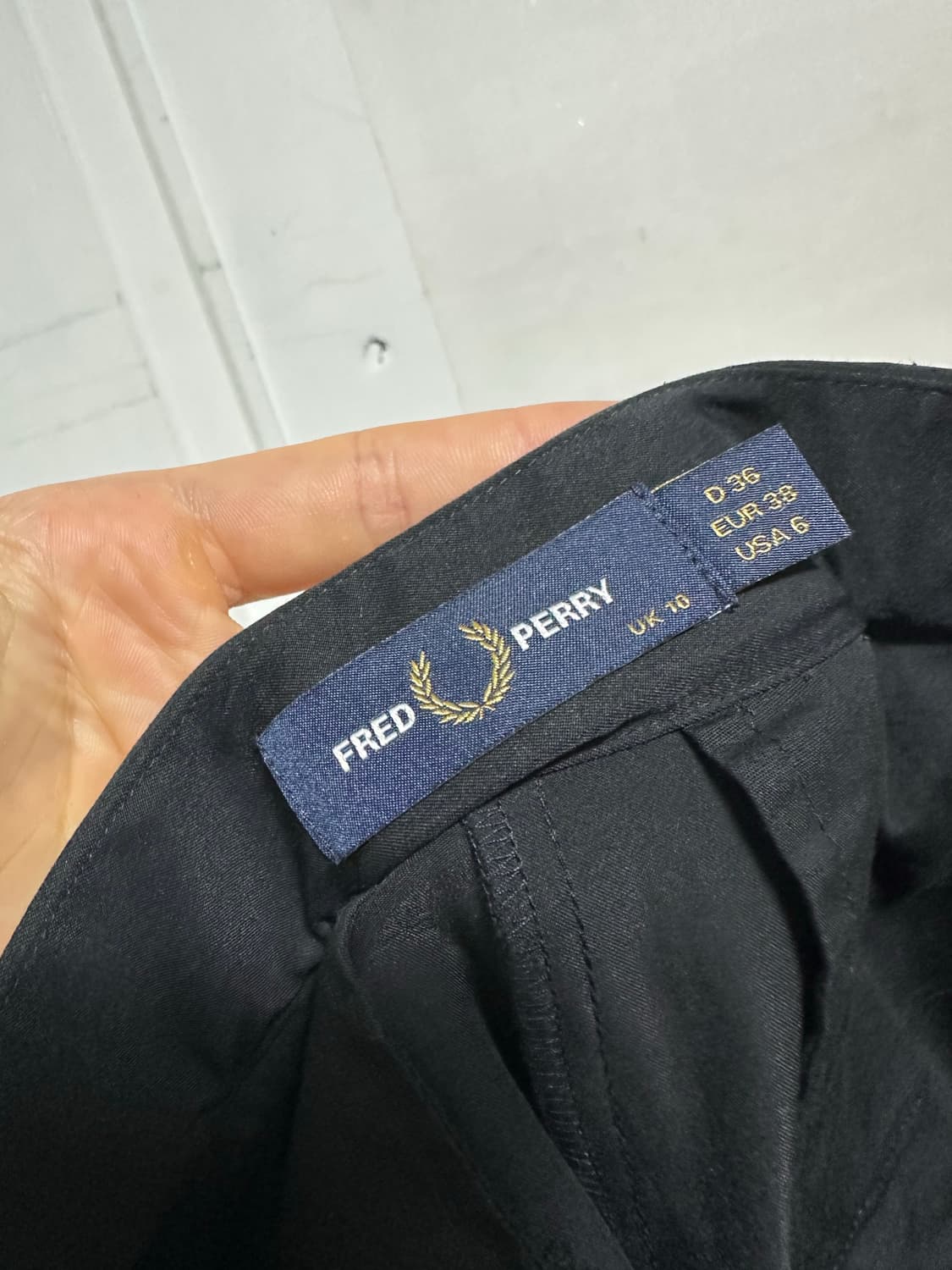 프레드페리 플리츠 쇼츠 상품이미지3