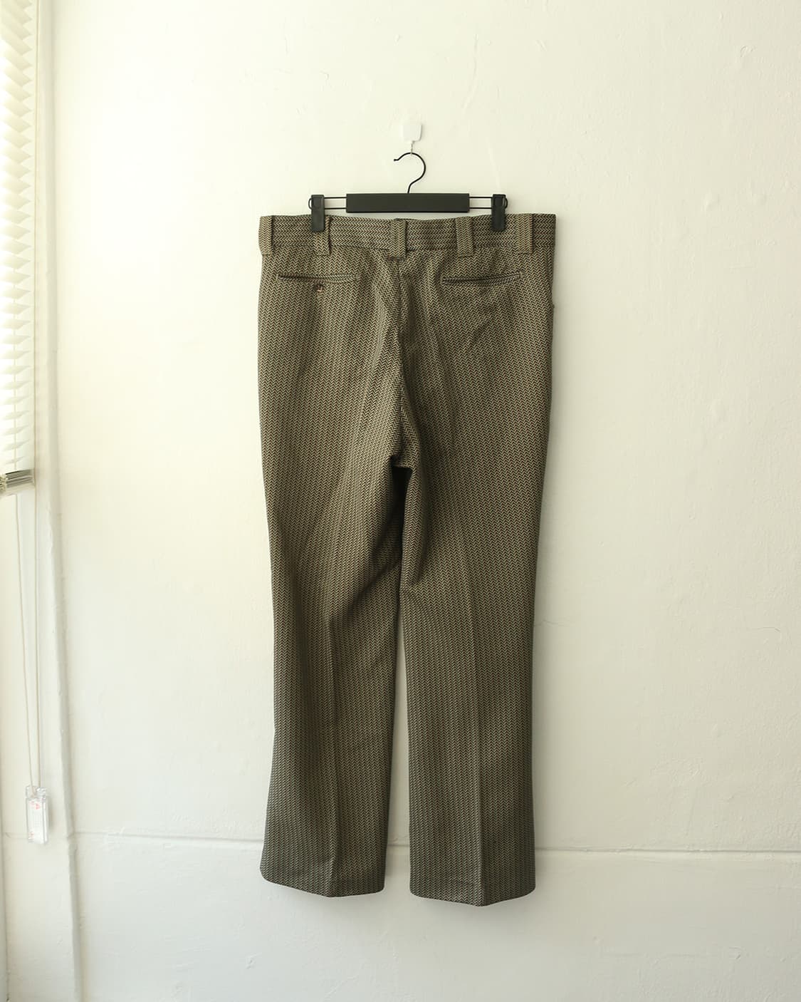 70s USA 폴리 부츠컷 팬츠 상품이미지6