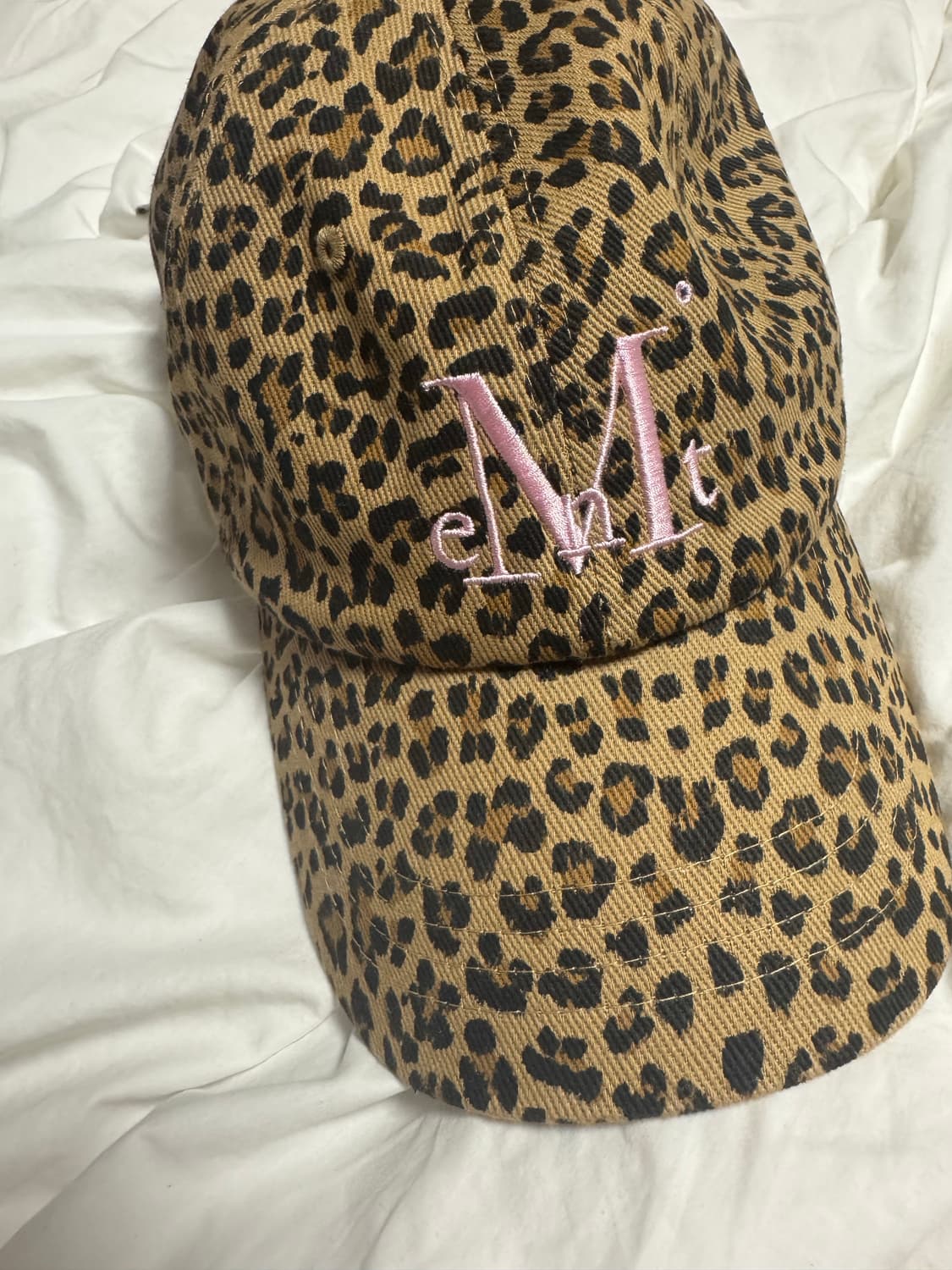 무센트 레오파드 호피 볼캡 베이지 상품이미지1