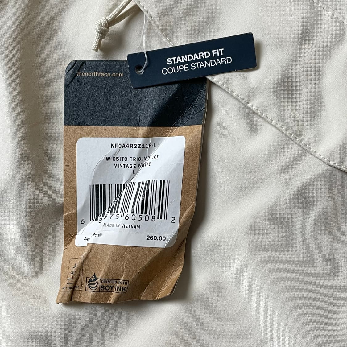 THE NORTH FACE 노스페이스 크림 윈드브레이커 A00438 상품이미지5