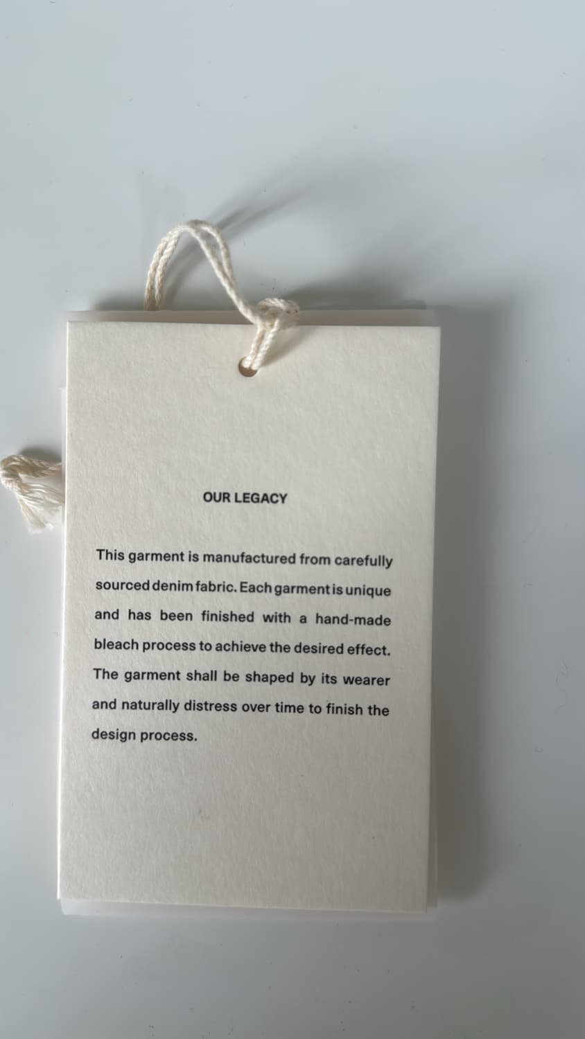 아워레가시 써드컷 콘크리트 체인 트윌 상품이미지3