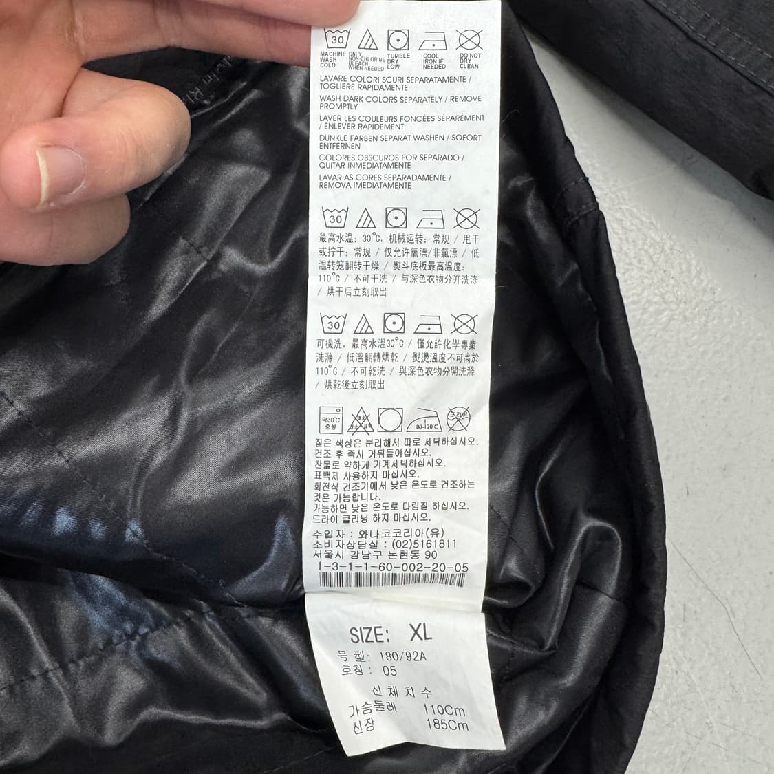 캘빈클라인 나일론 바이커 점퍼 자켓 상품이미지7