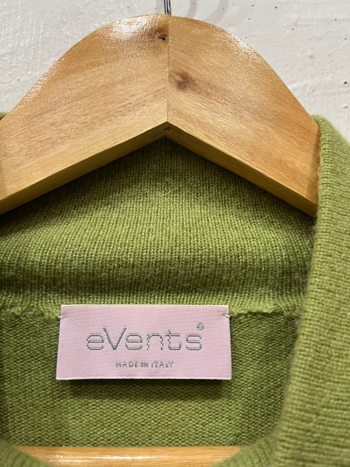 Made in ITALY 캐시미어100% 니트집업 우먼즈 상품이미지3