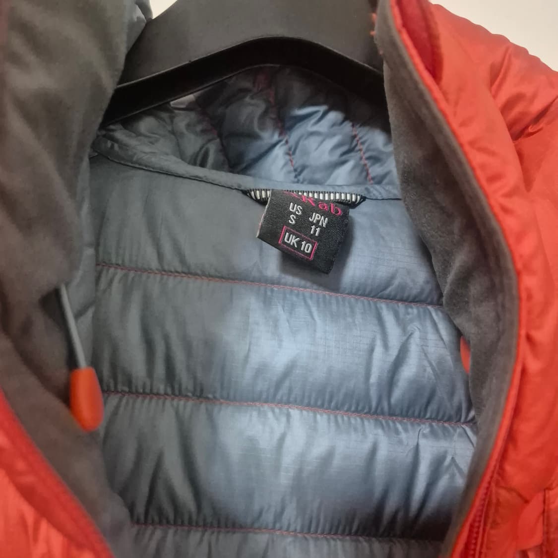 Rab 랩 여성 경량 패딩 오렌지 S 상품이미지2