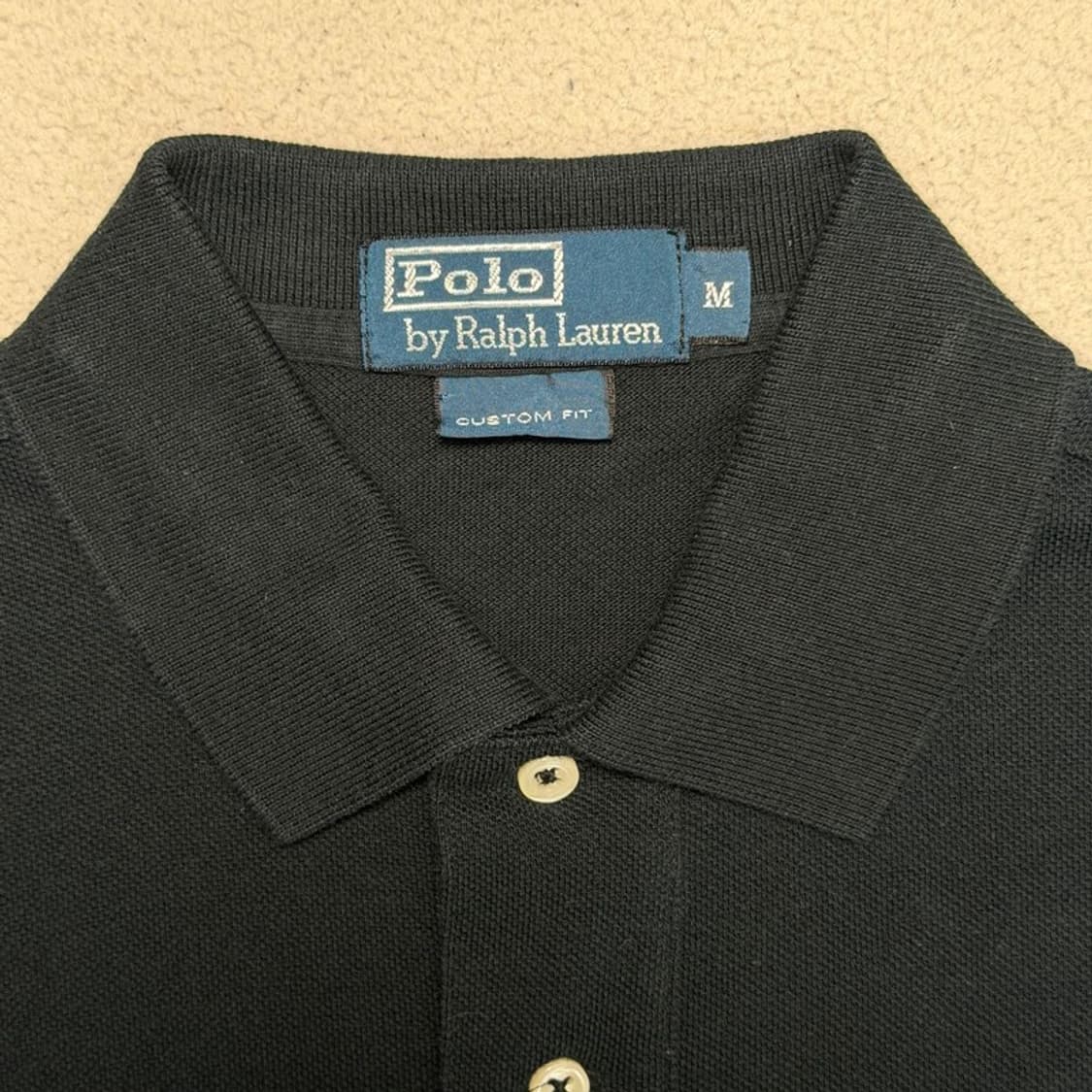 폴로 랄프로렌 빅포니 커스텀 핏 PK 카라 티셔츠 딥그린 M 상품이미지5