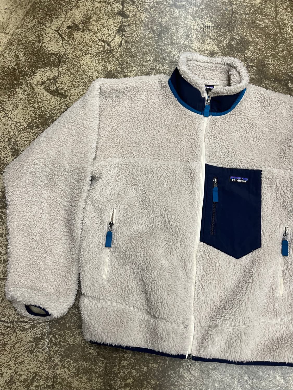 파타고니아 레트로 파일 플리스 자켓 아이보리 상품이미지3