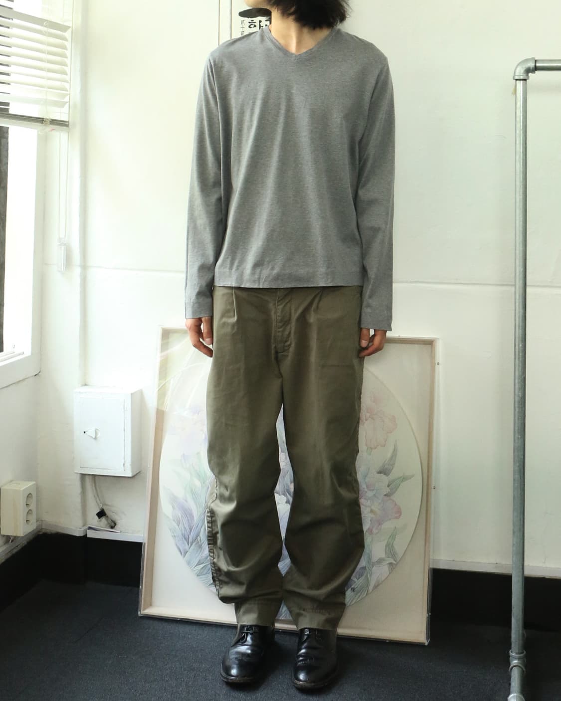 컬러 비콘 셔링 워크 팬츠 상품이미지2