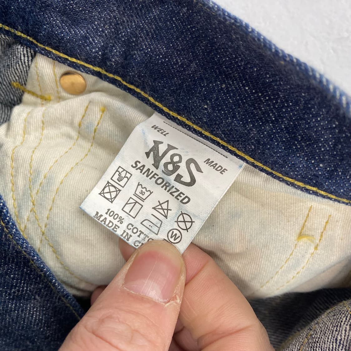 브론슨 WW2 S101B 카우보이 셀비지 데님 진 (30) 상품이미지9