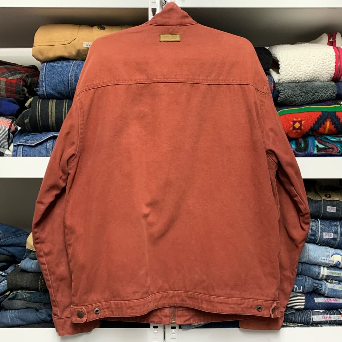 [XL] 말보로 클래식 캔버스 해링턴 재킷 상품이미지3