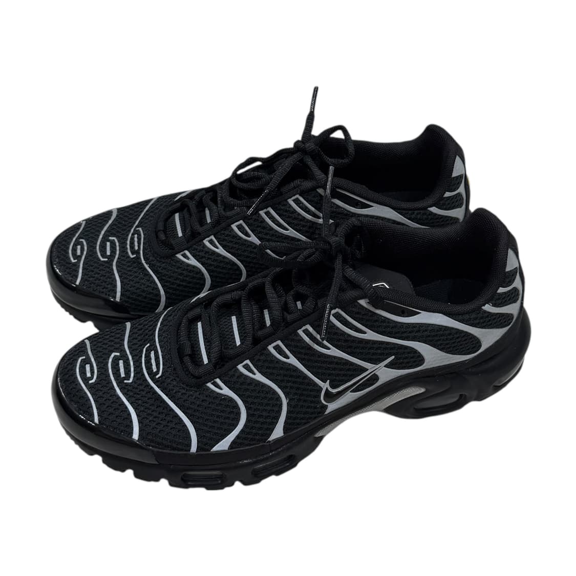 나이키 에어맥스 플러스 프리미엄 블랙 메탈릭 실버 260 상품이미지1