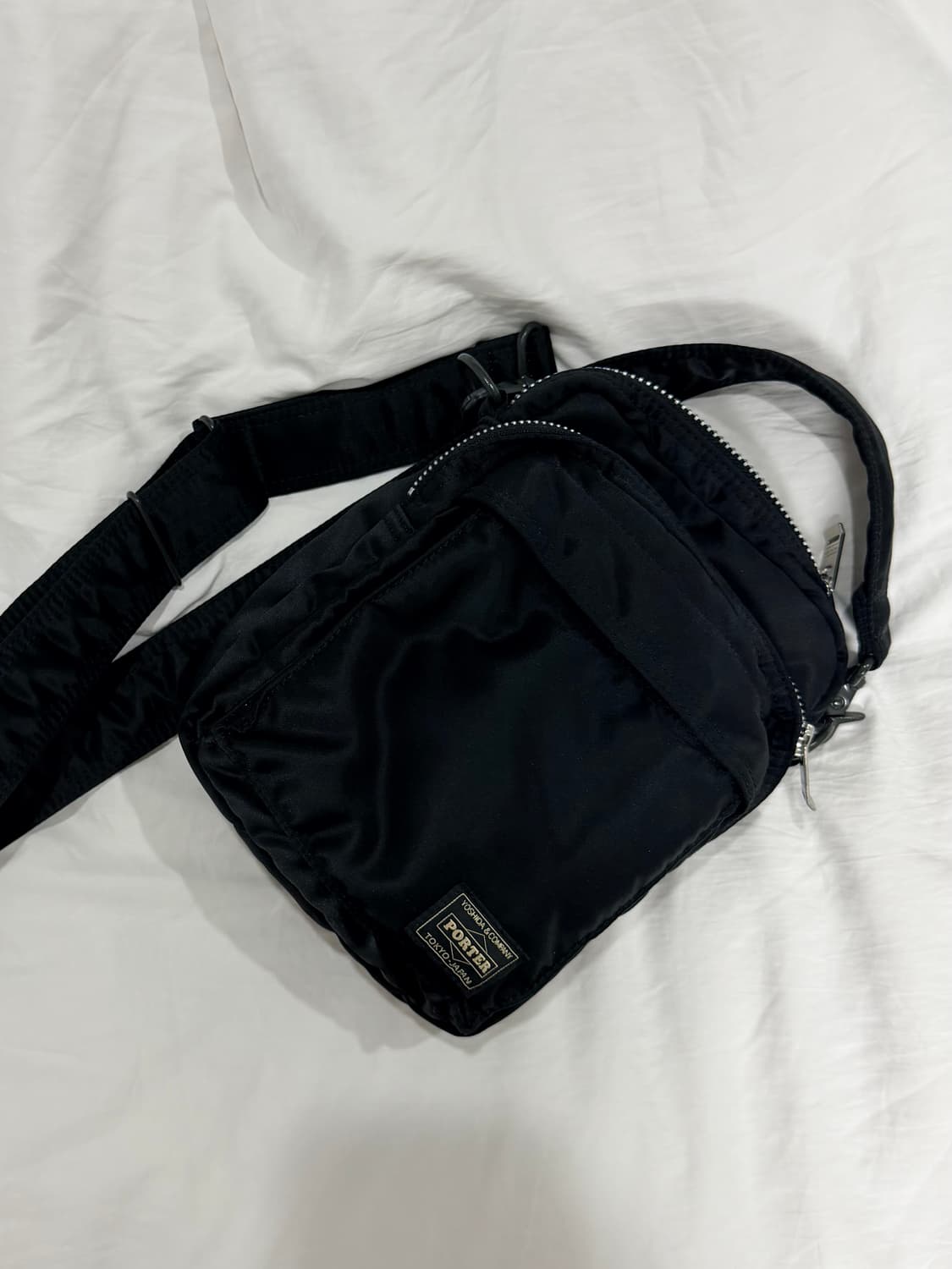 포터 올 뉴 탱커 버티컬 백 블랙 상품이미지2