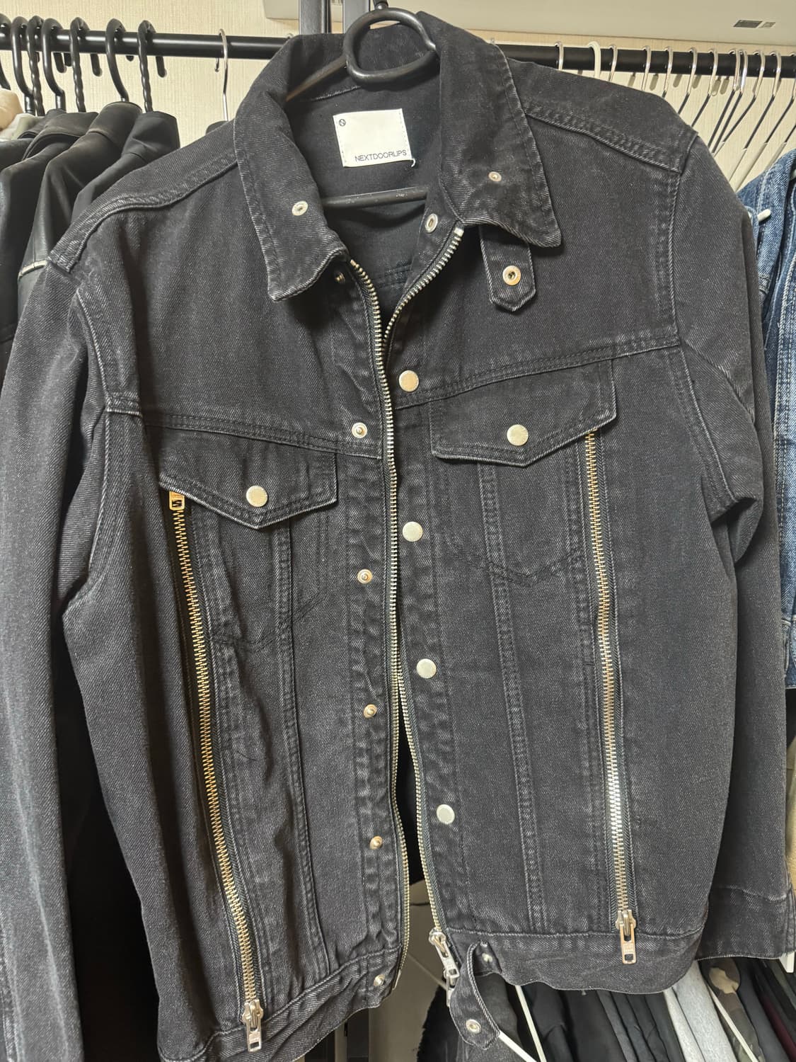 넥스트도어립스 데님자켓 상품이미지1