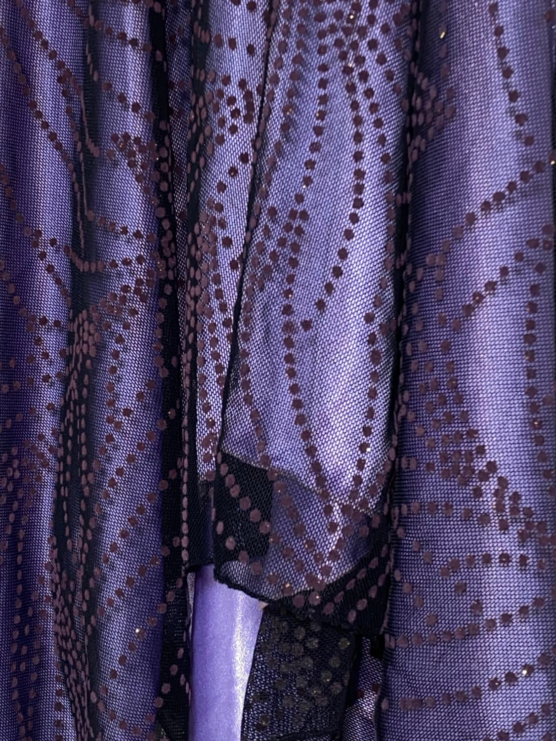 언발란스 시스루 박쥐 스커트 상품이미지2