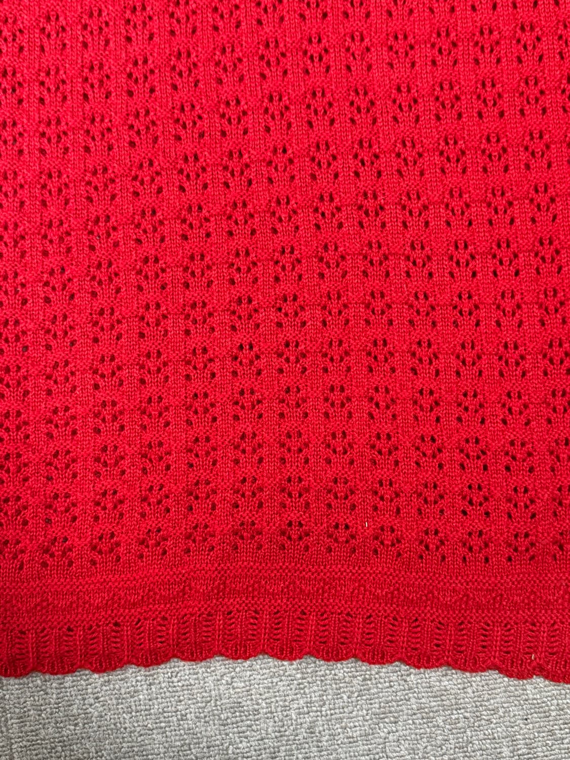 Ran Parishe 러플 칼라 펀칭 니트 상품이미지4