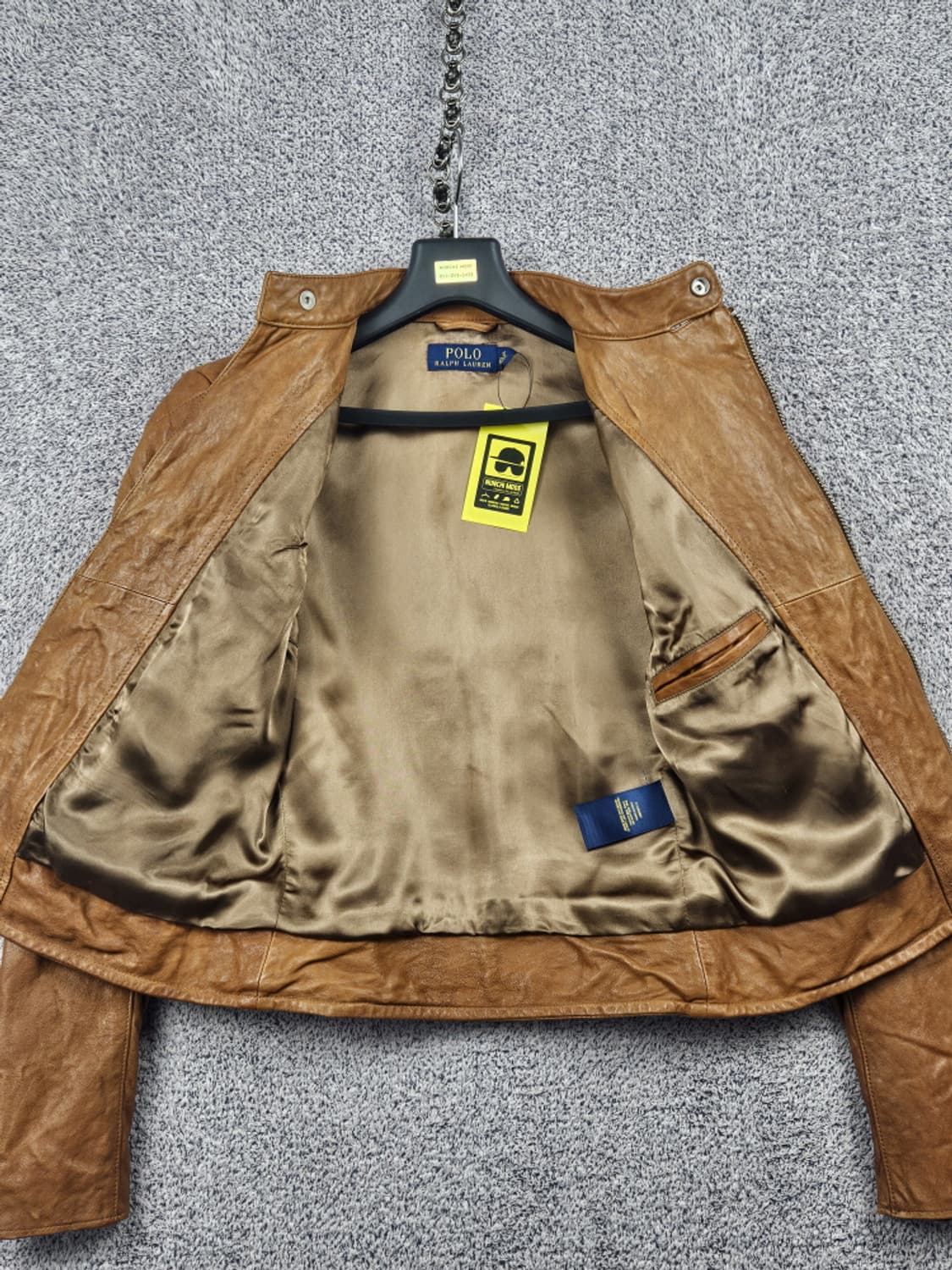 폴로랄프로렌 데저트 사이클 바이커 가죽 자켓 ( XS ) / 10249 상품이미지8