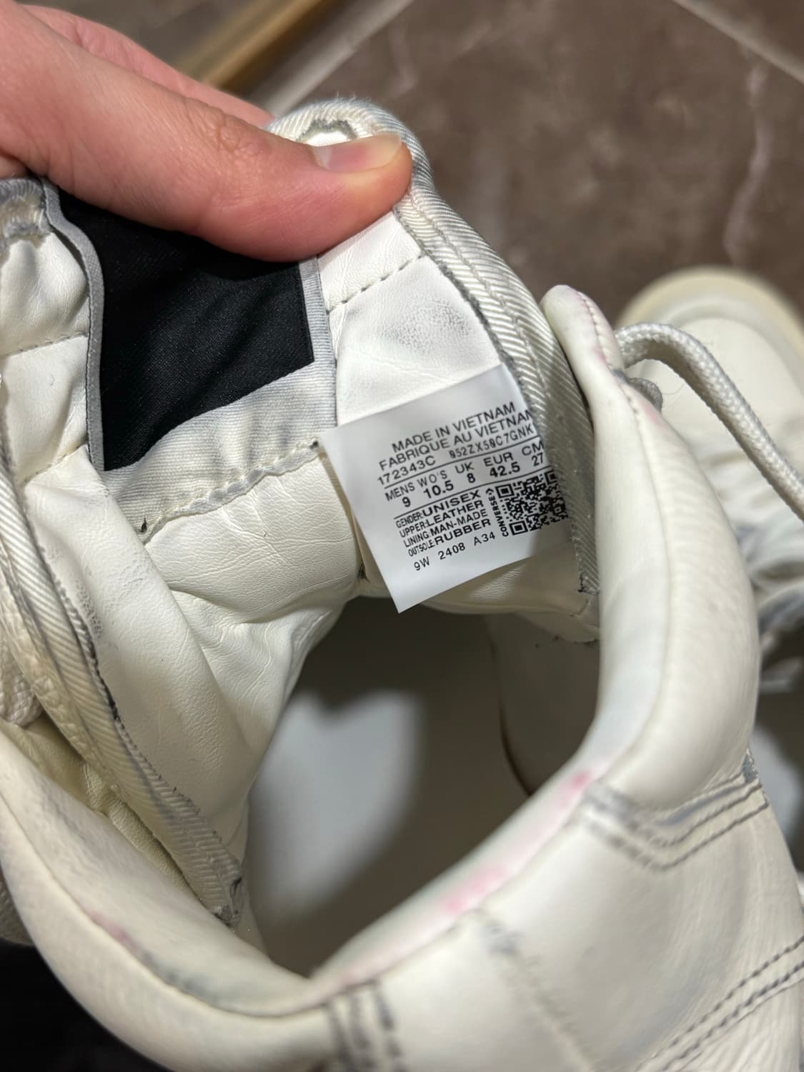 릭오웬스x컨버스 올백 270 하이탑 상품이미지6