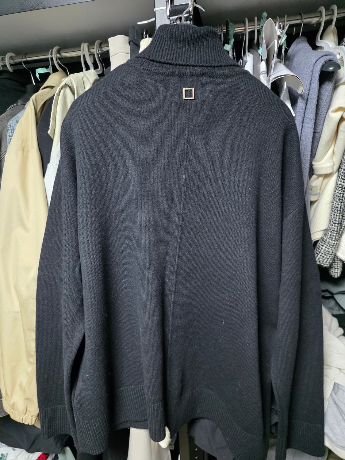 우영미 옆 절개 니트 50 상품이미지3