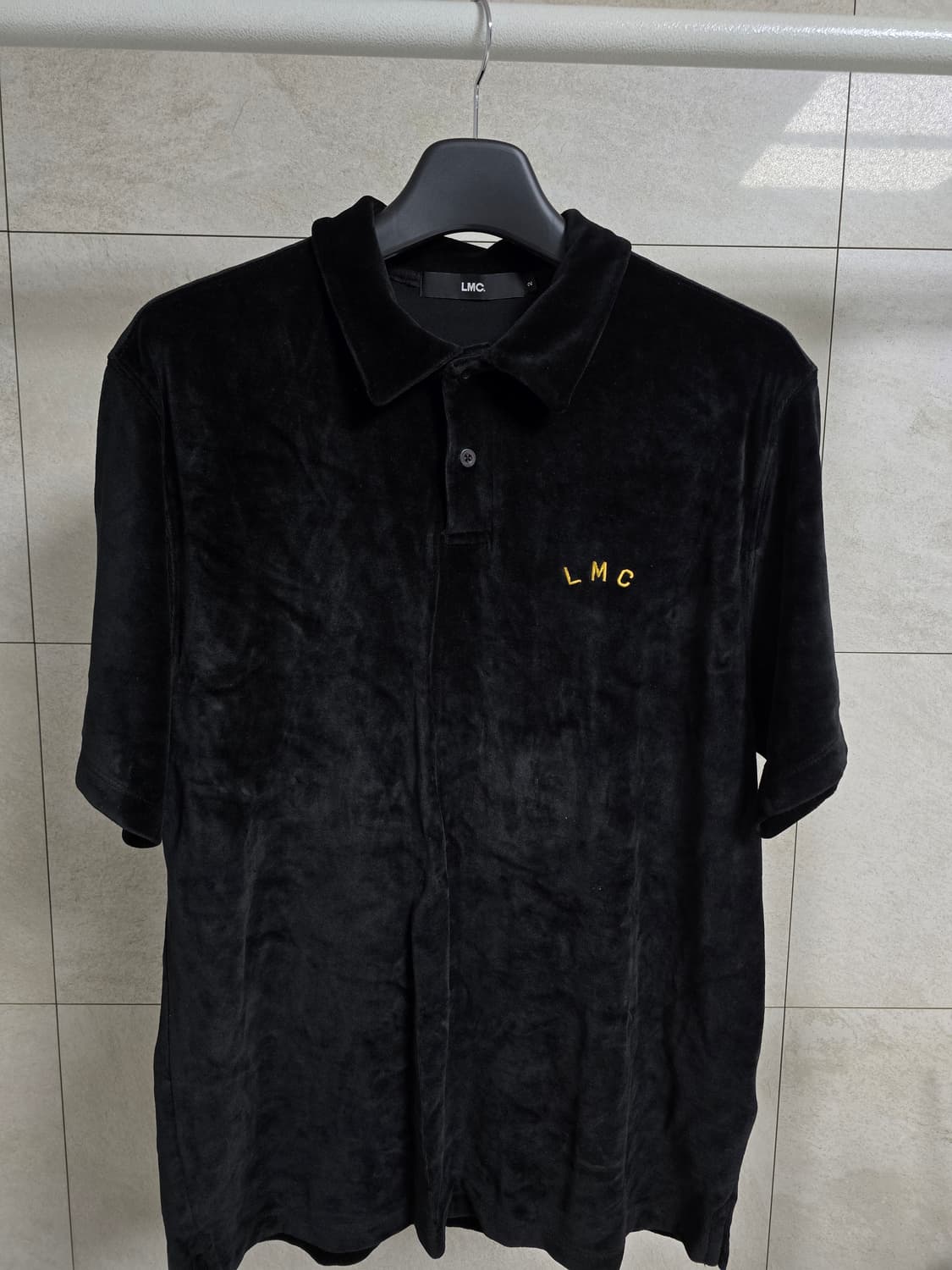 LMC 벨벳 카라 반팔 XL 상품이미지1