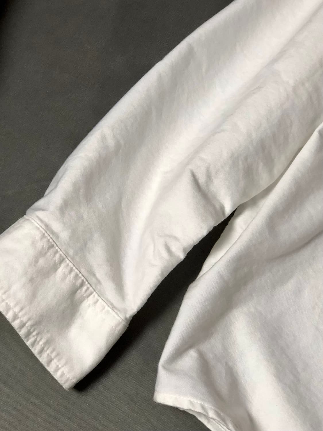 M) 무신사 오버핏 셔츠 (화이트) 상품이미지2