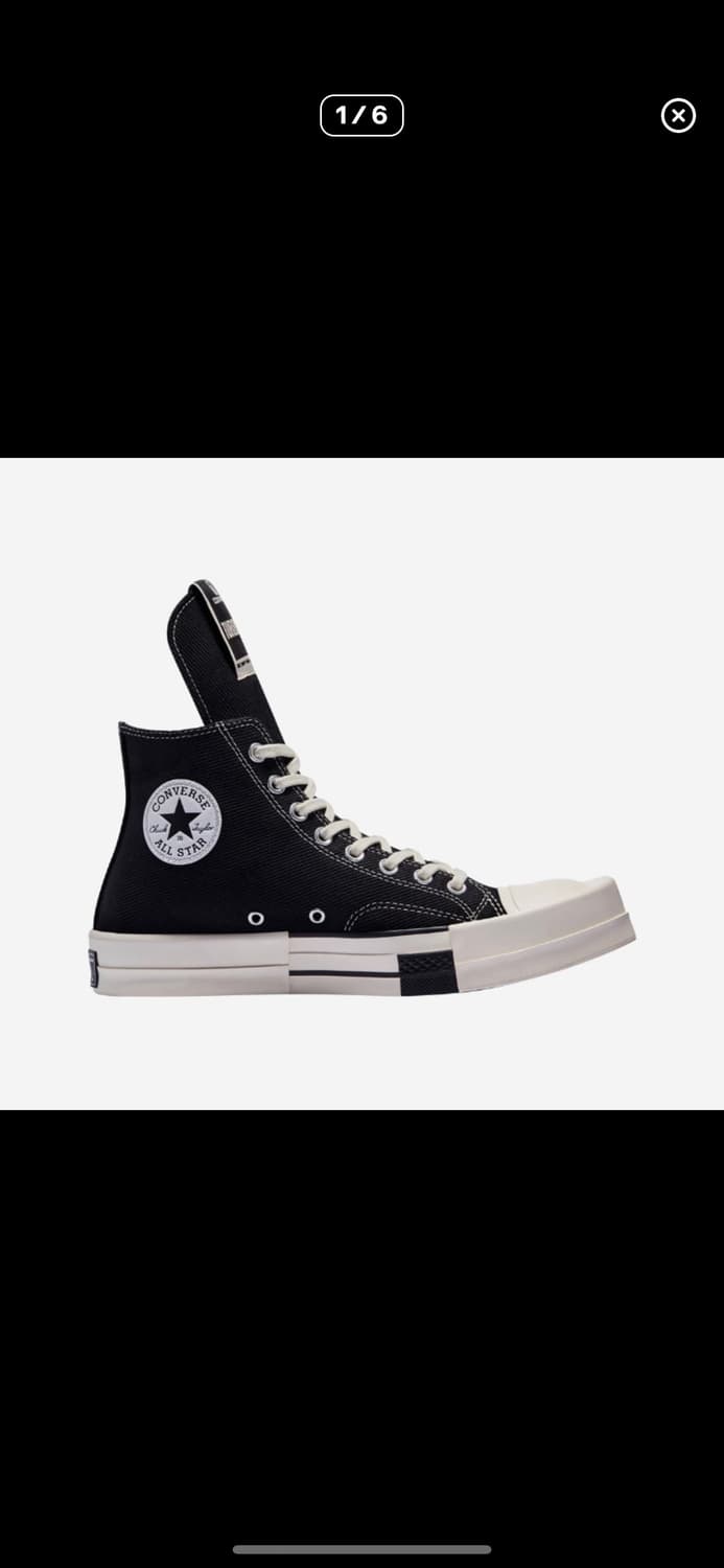 (구매) 릭오웬스 컨버스 260 구매합니다 상품이미지1