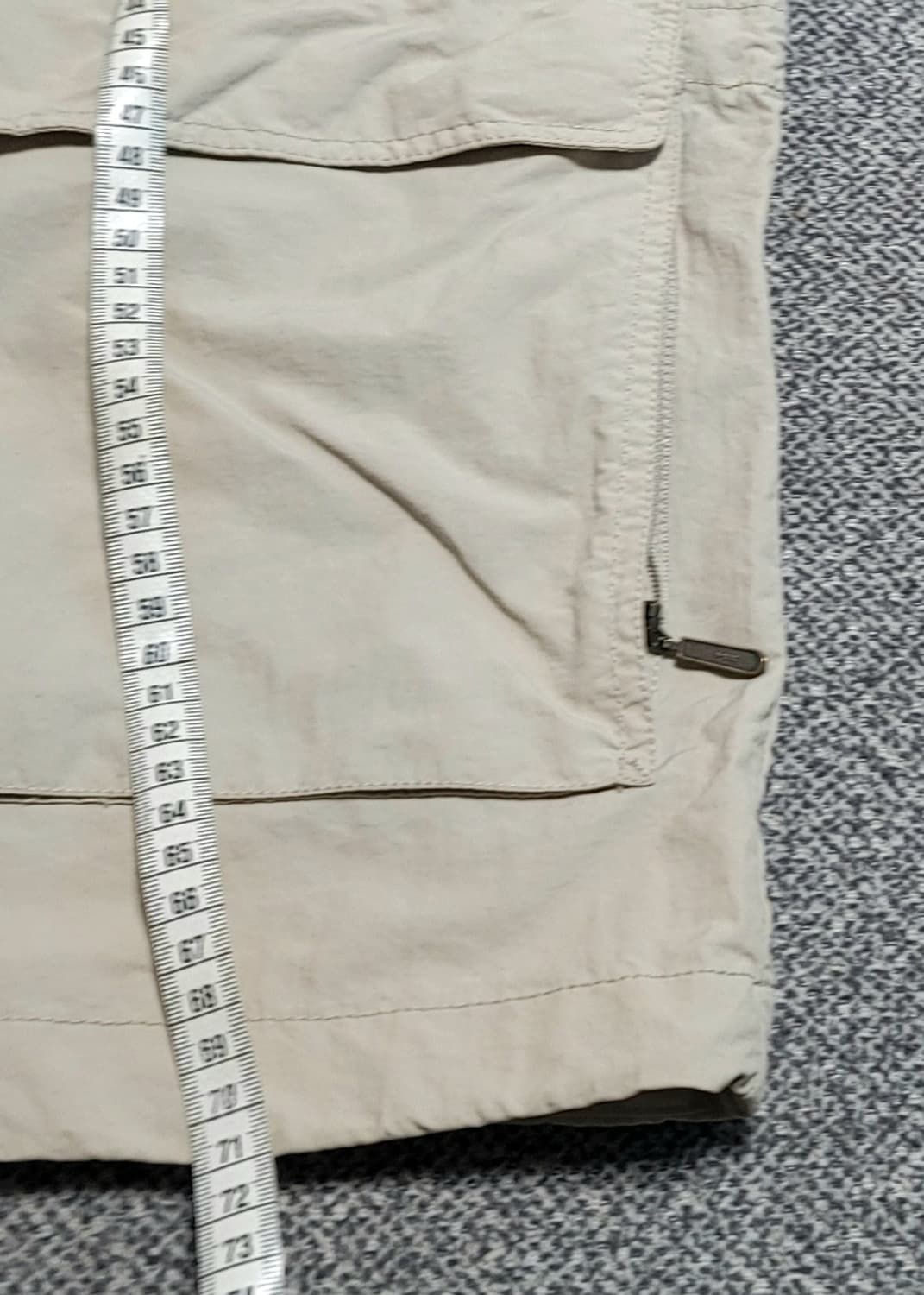 몽벨 후드 마운틴 자켓 M 라이트 베이지 L 상품이미지9