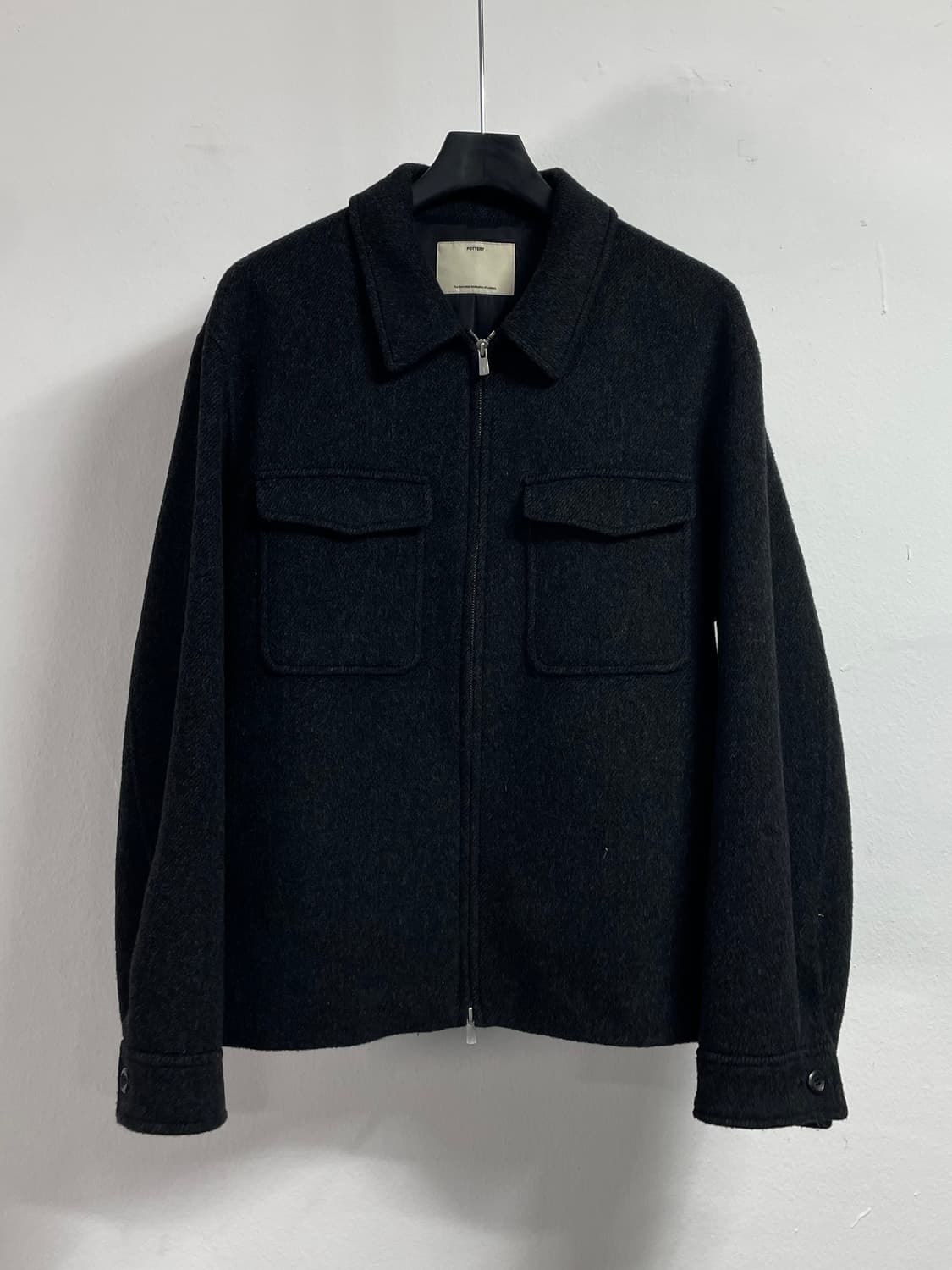 포터리 울 투웨이 블루종 자켓 (on.84) 상품이미지1