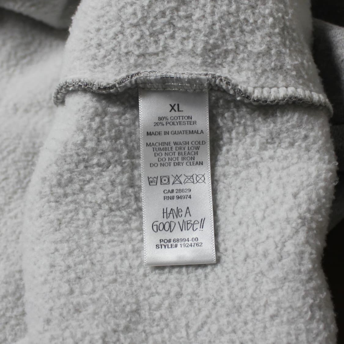 Stussy 스투시 그레이 기모 후드티 상품이미지6