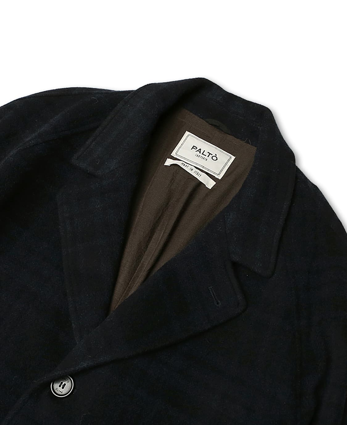 팔토 [Palto] 사르토리아 네이비 울 체크 발마칸 코트 상품이미지2