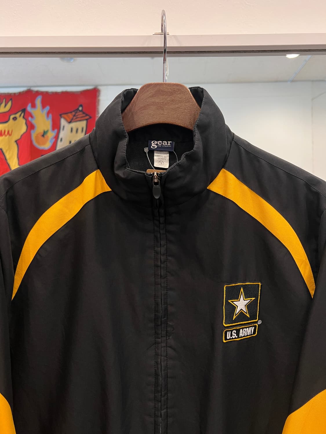 Gear For Sports 빈티지 U.S Army 미육군 바람막이 자켓 상품이미지3