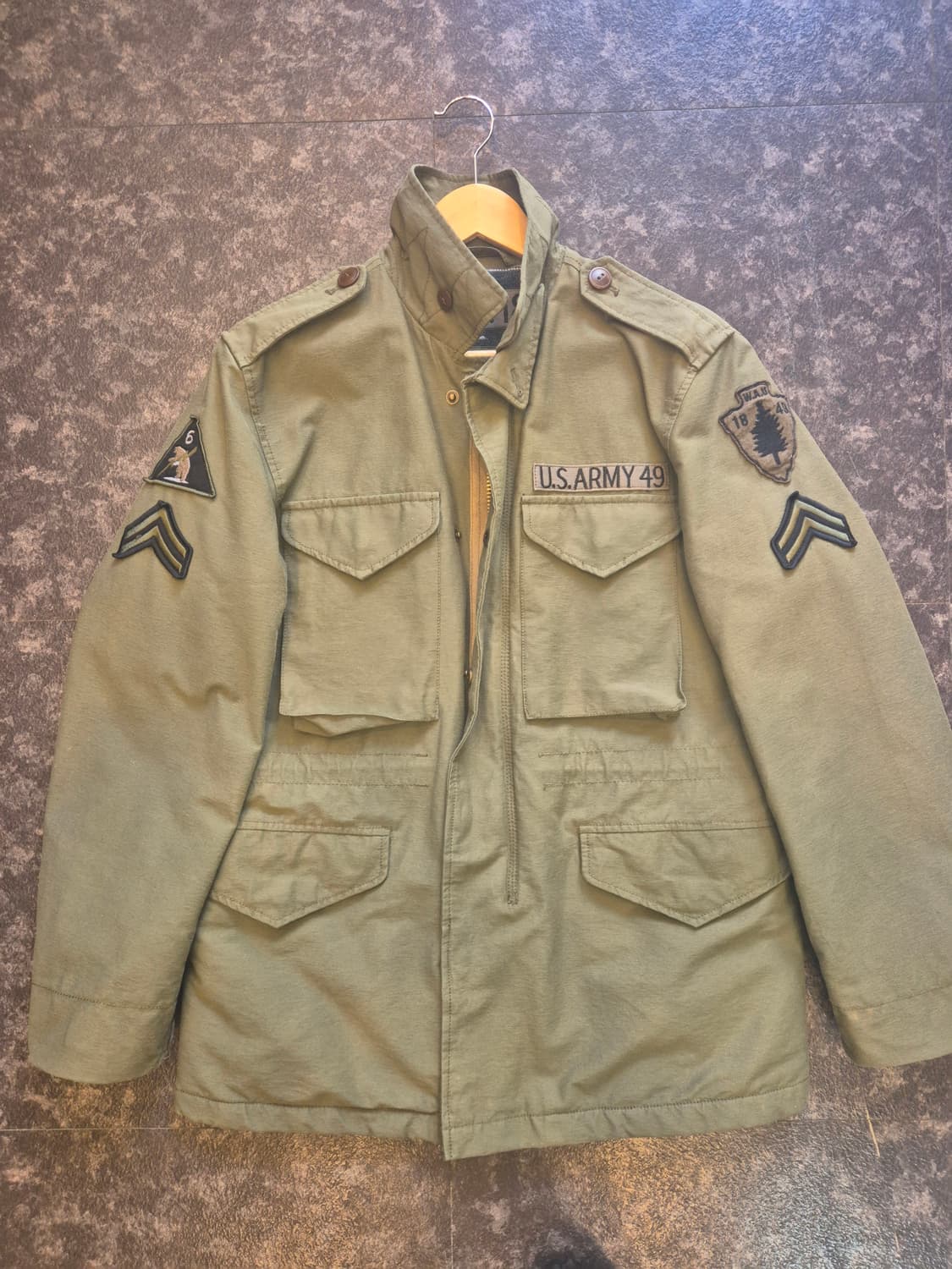 WHO.A.U의 M-51 야상입니다 M-L 사이즈 상품이미지1