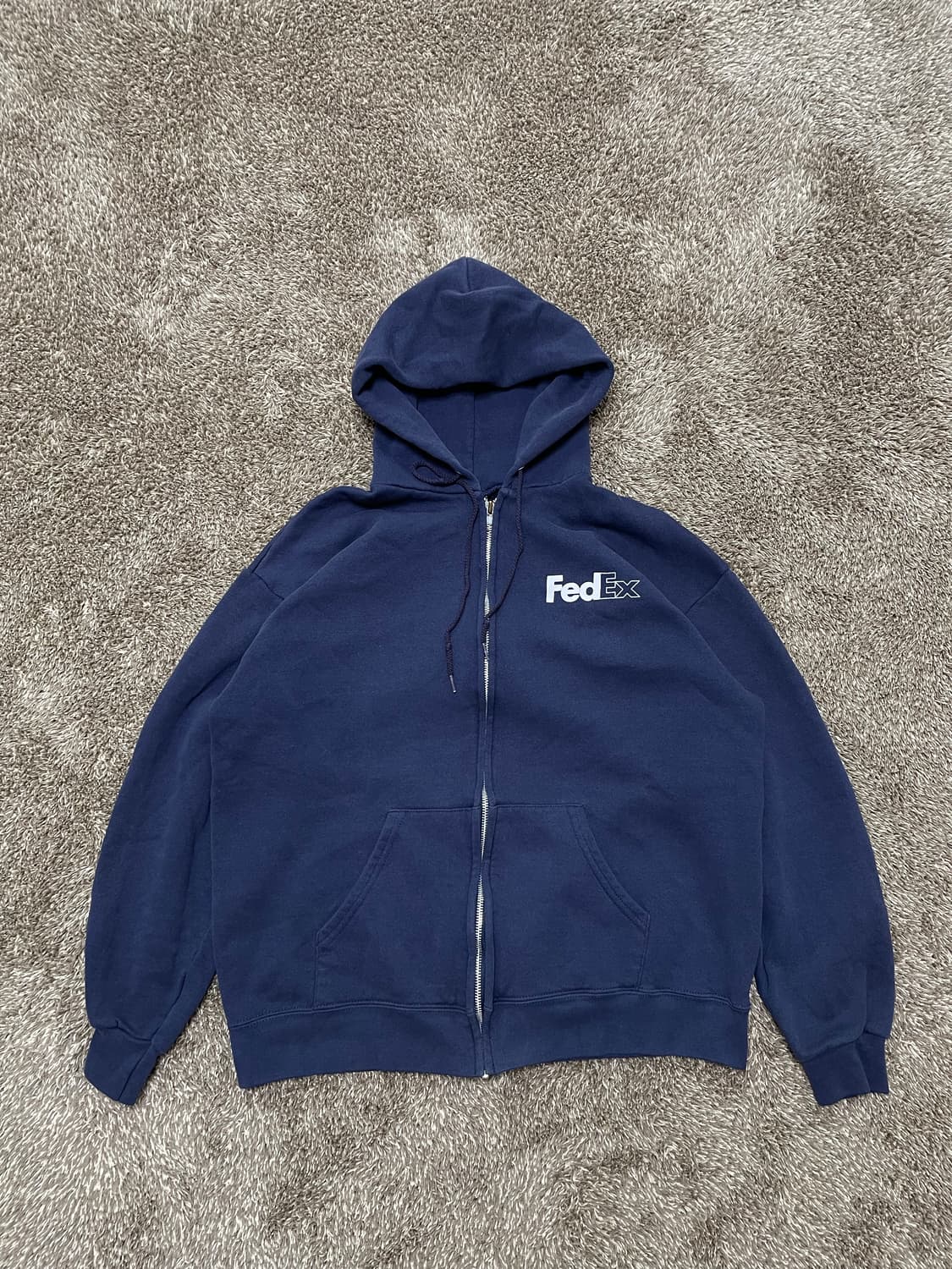 90s vintage fedex hoodie zip빈티지 페덱스 후드집업 상품이미지2