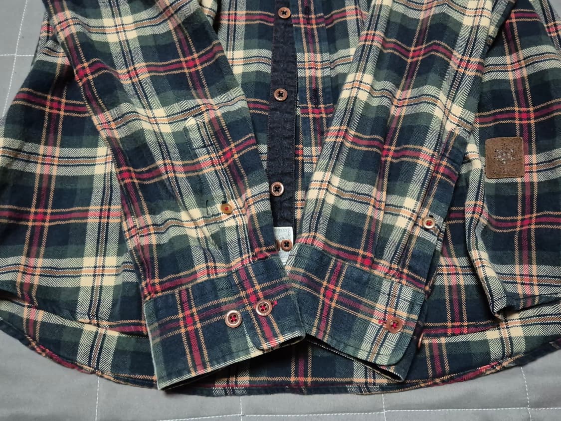 올젠 체크셔츠 상품이미지6