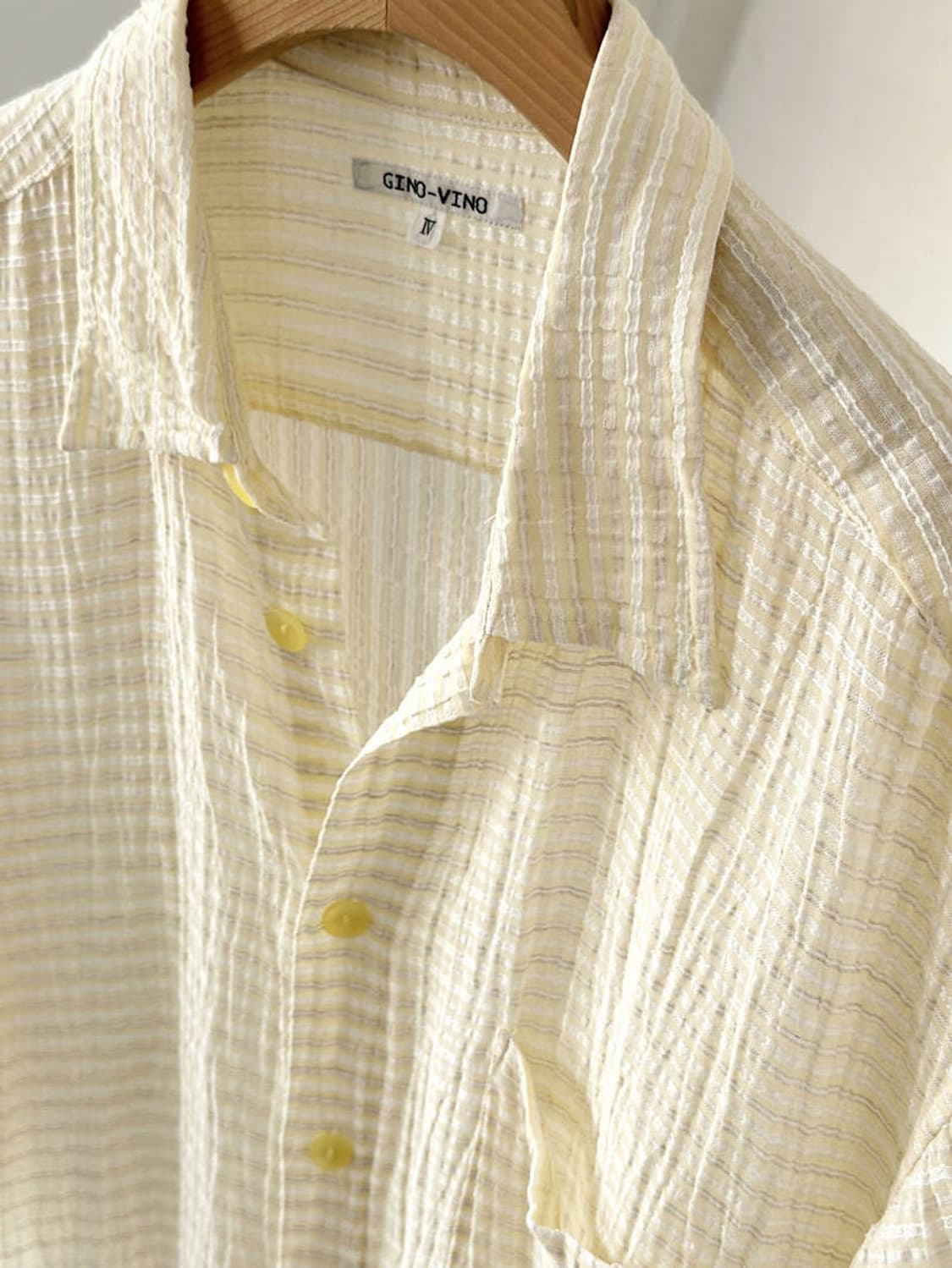 Natural fabric jacquard design half shir 상품이미지1