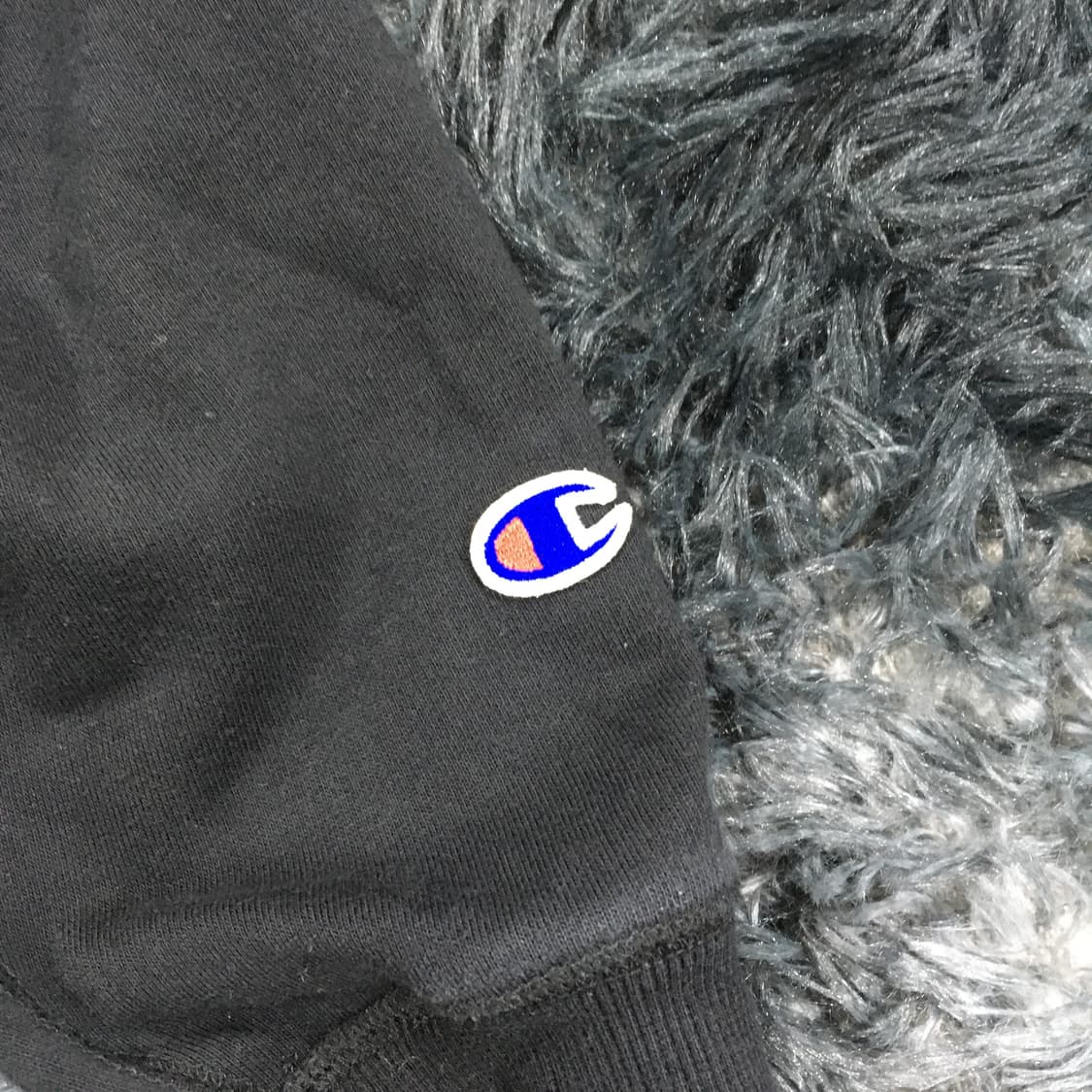 투티/0173 챔피온 블랙 후드티 상품이미지4