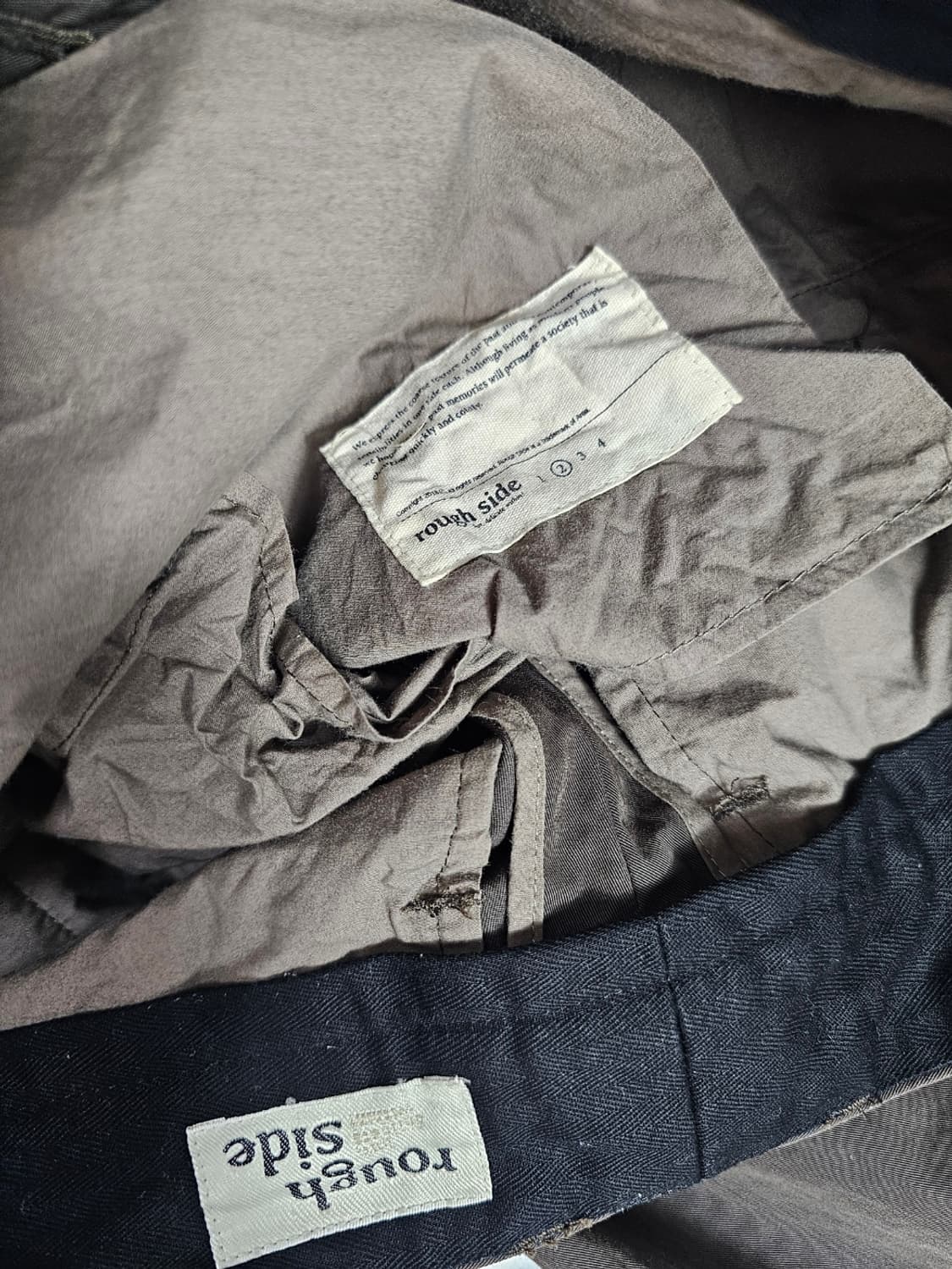 러프사이드투턱와이드팬츠 상품이미지7