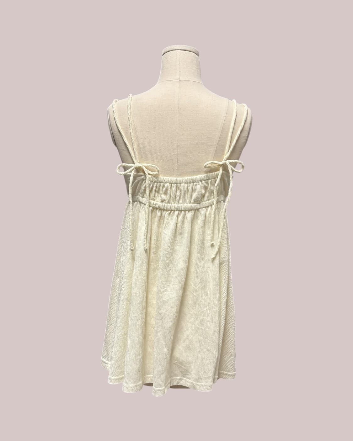빈티지 JPN 셔링 캐미솔 슬리브리스/097 상품이미지3