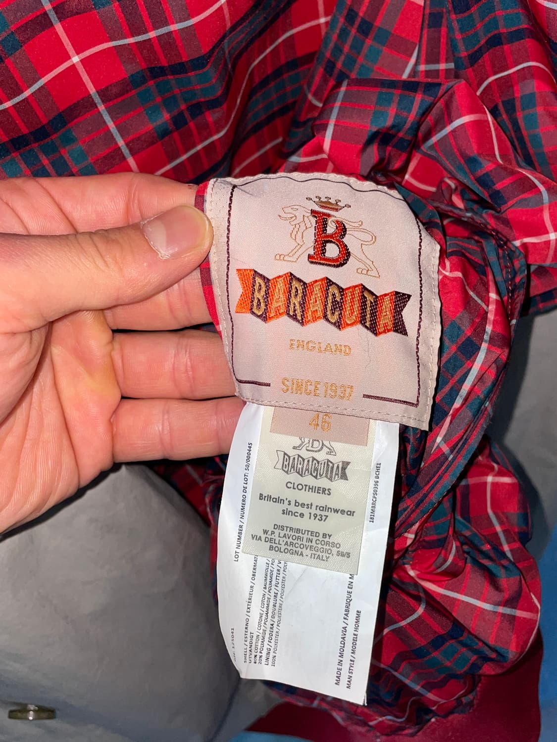 바라쿠타 g9 46사이즈 리버시블 상품이미지3