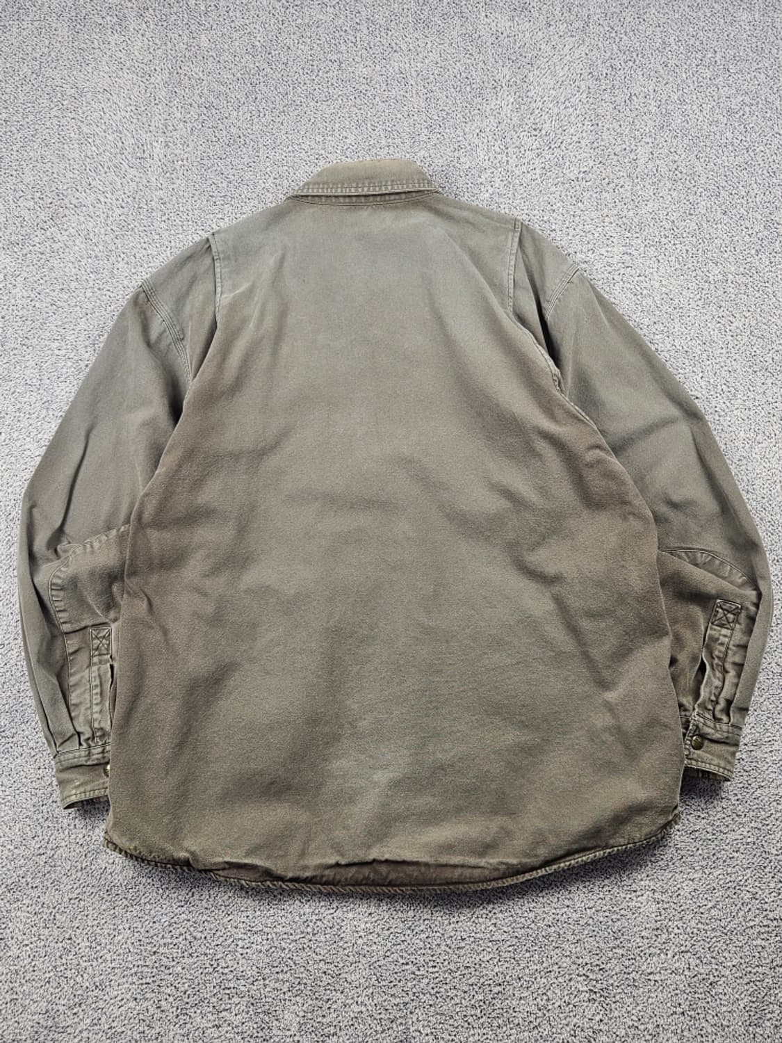 칼하트 덕 캔버스 플란넬 버튼업 워크 셔츠 ( XL ) / 10340 상품이미지5