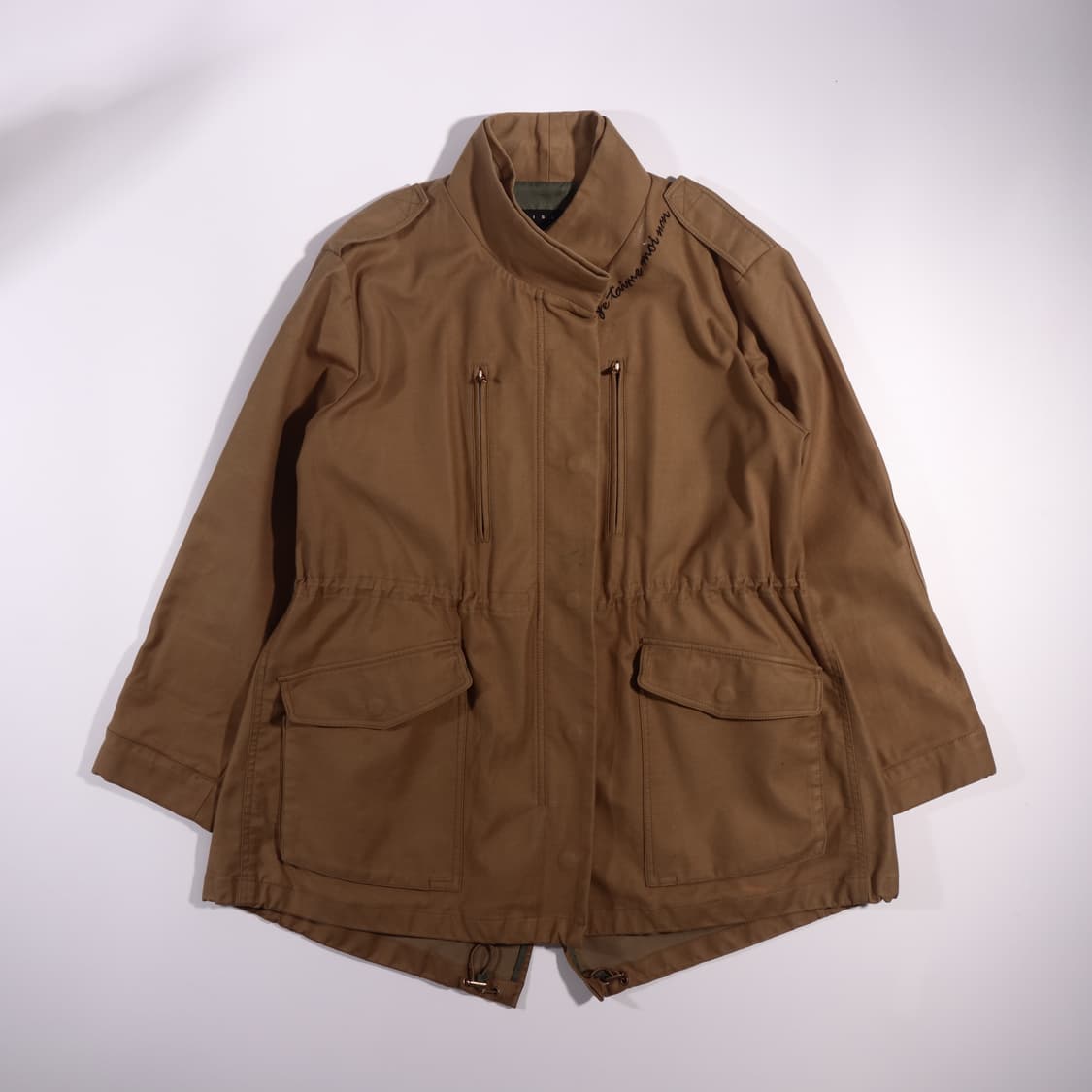 시슬리 코튼 퍼티그 자켓 B517 상품이미지1