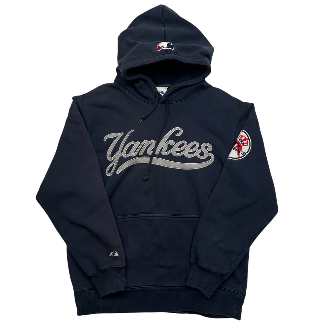 마제스틱 뉴욕 양키스 네이비 스웻 후드티 L 상품이미지1
