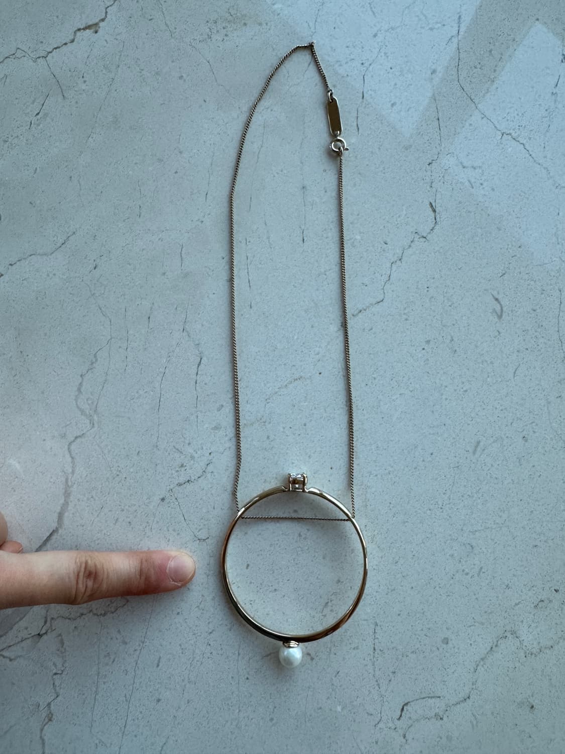 마르지엘라 Masion Margiela 네클리스 목걸이 골드 os  목걸 상품이미지2