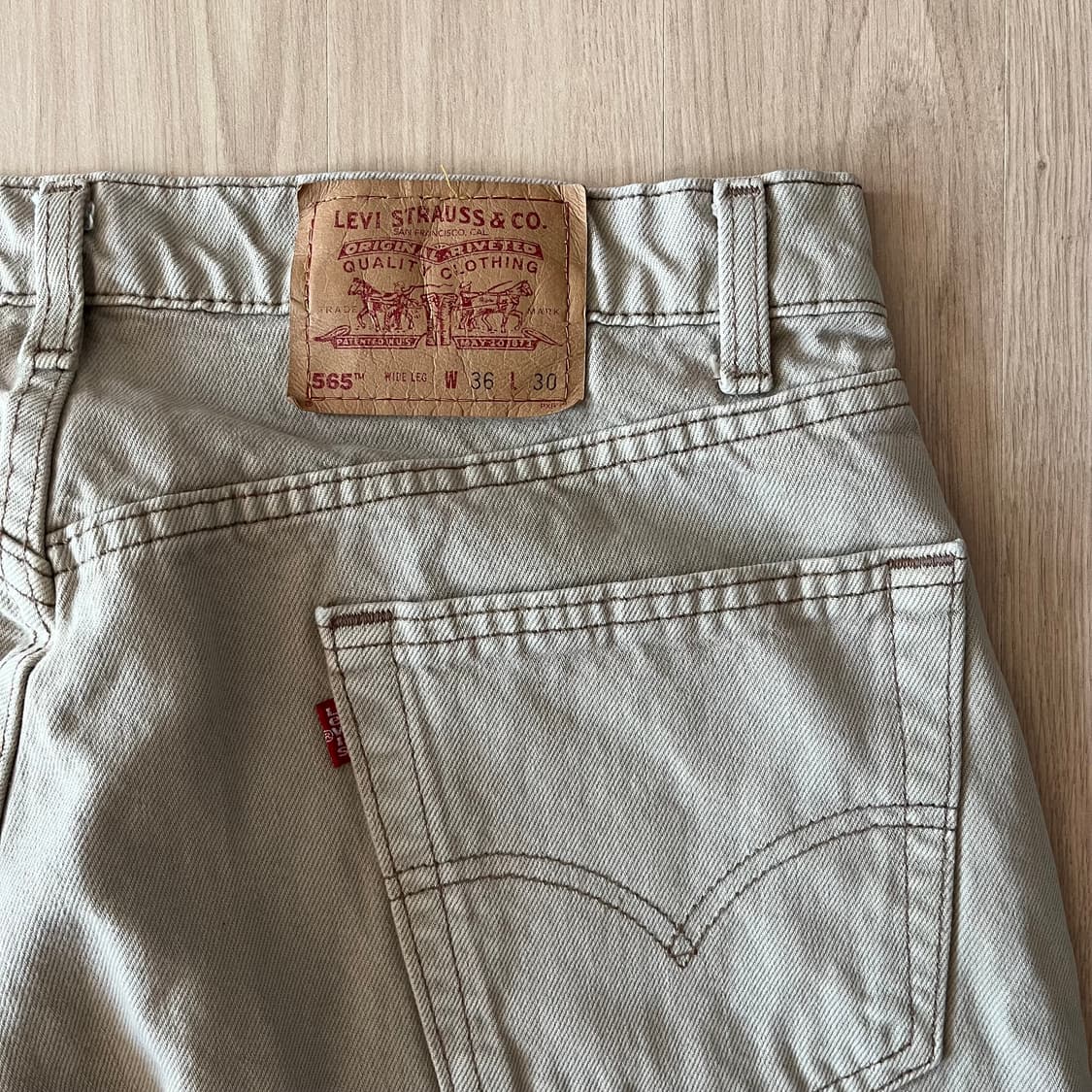 [36X30] 90s 빈티지 리바이스 565 made in usa 상품이미지5