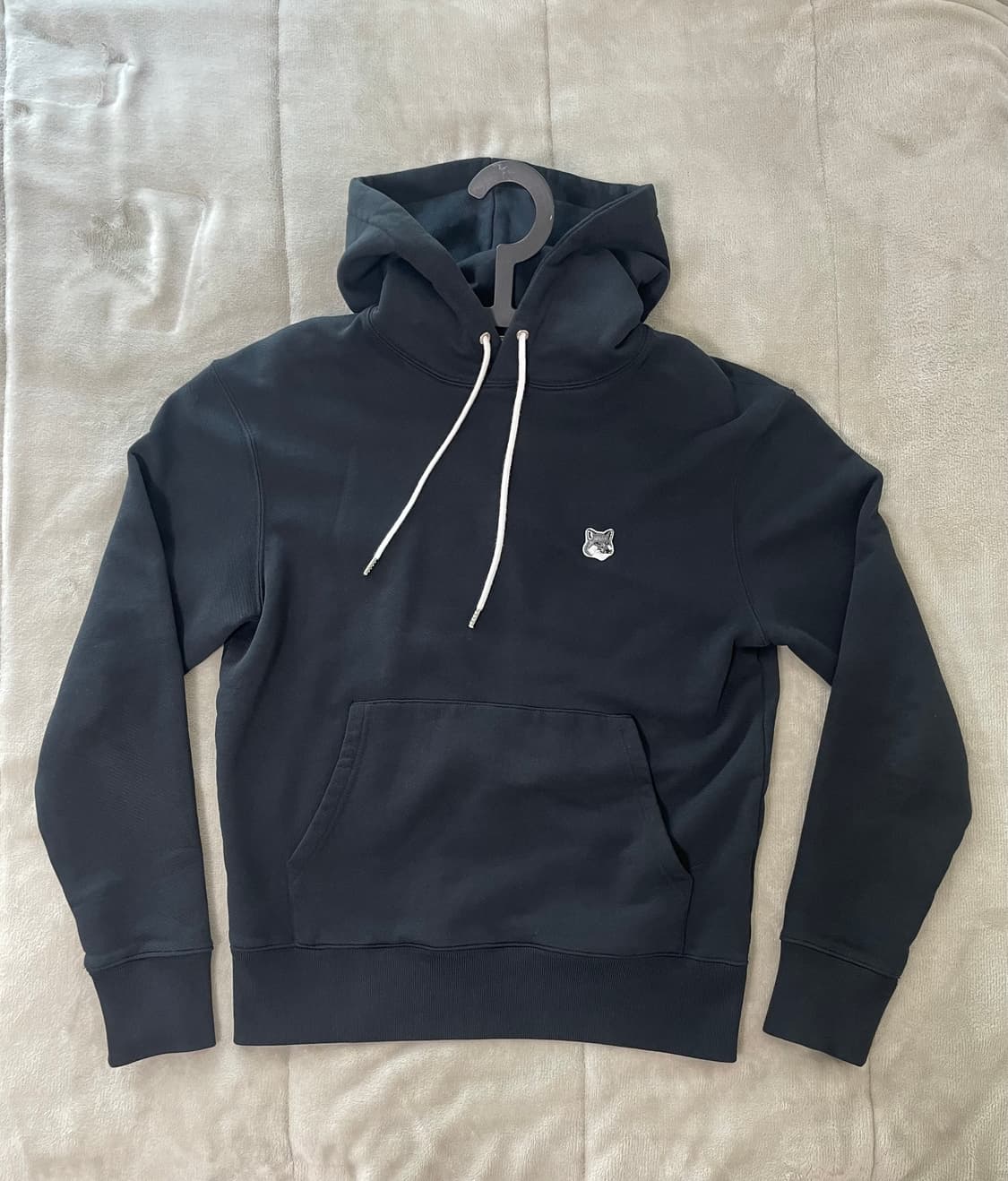 메종키츠네 그레이폭스 후드티 블랙 상품이미지1